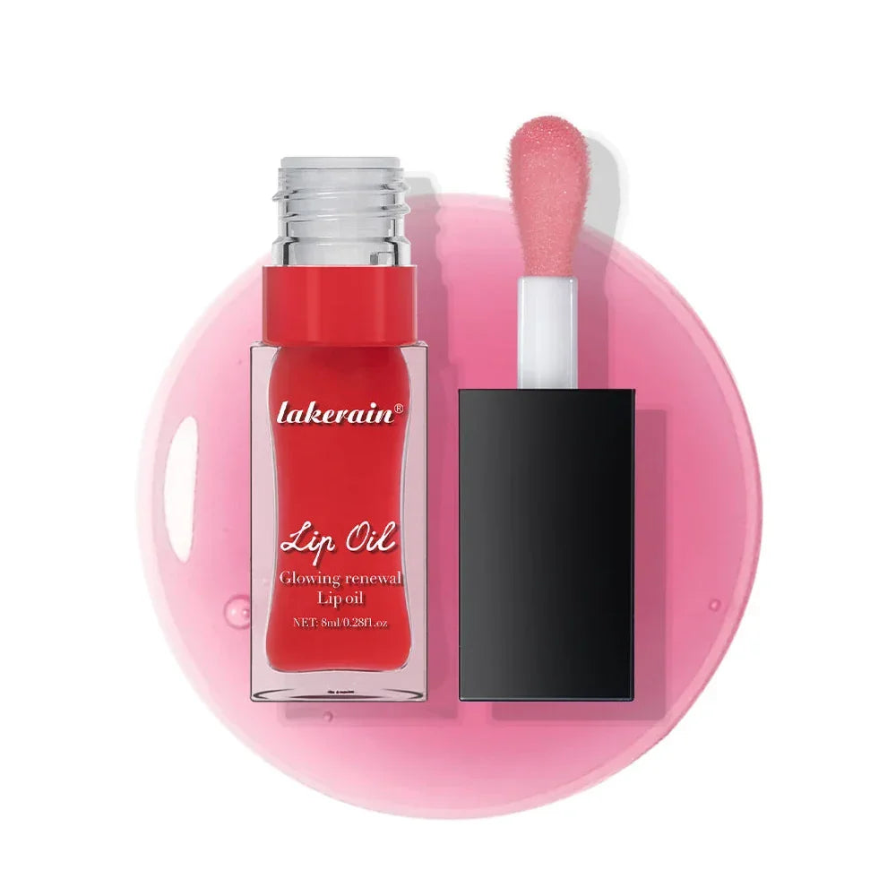 Glow Reviver Lip Oil Nourishing Tinted Lip Oil For A High-shine Finish Infused With Apricot Oil Rose Colors  Mirror Moisturizing