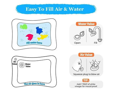 Baby Water Play Mat Inflatable Cushion PVC Baby Playmat Toddler Water Pad Early Education  Activity Baby Toys Children Play Mats