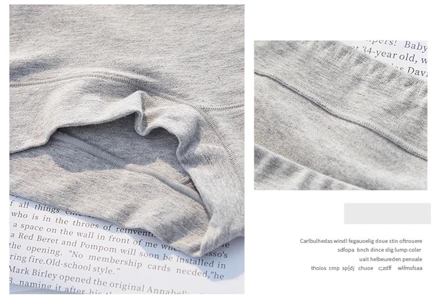 New Women Panties Cotton Seamless Sports Boxers Underwear Female Solid Color Briefs Cozy Lingerie Intimate Underpants M-XXL