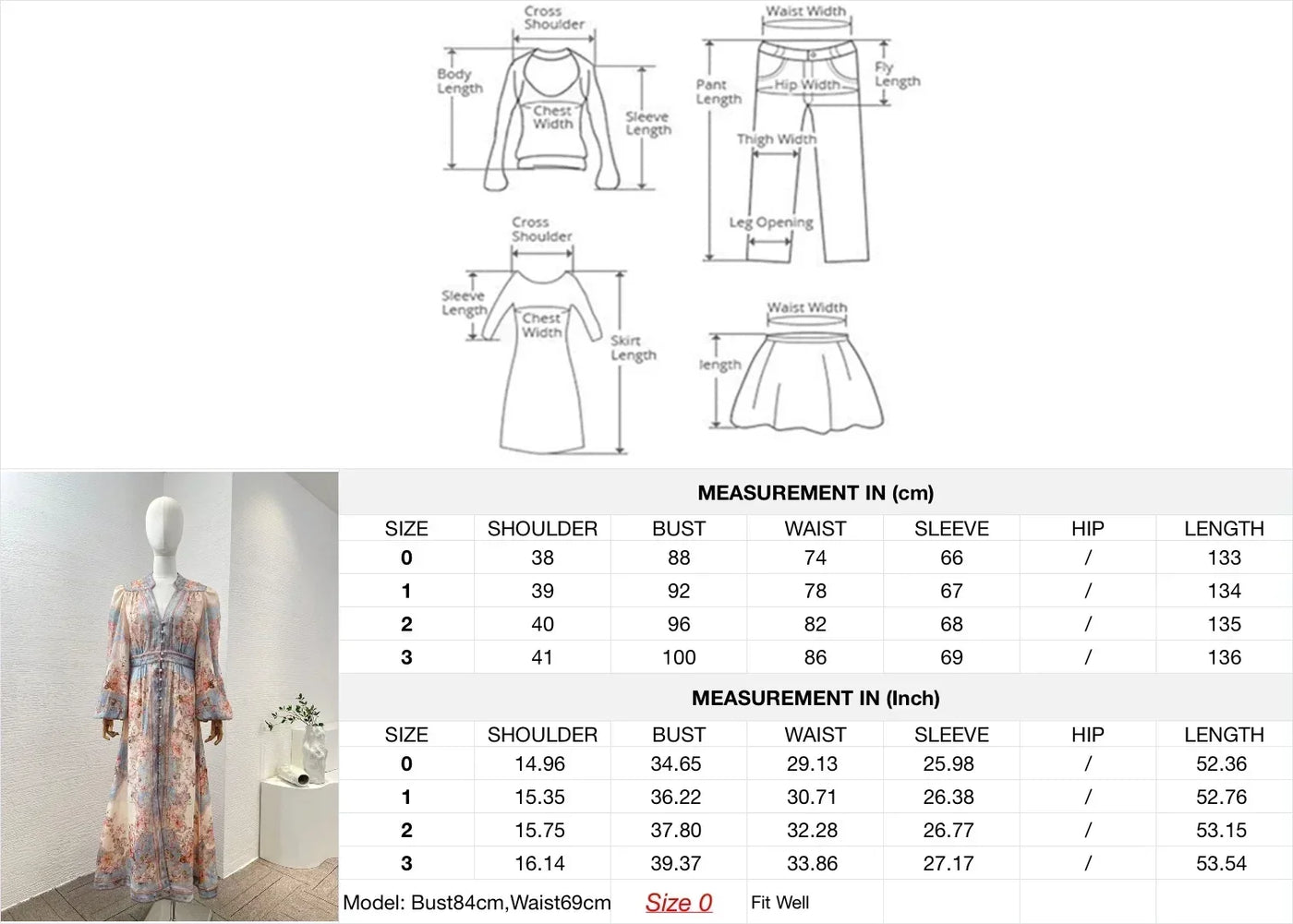 New High Quality Linen Elegant Long Lantern Sleeve Floral Print Waist Women Re-tro Midi Dress