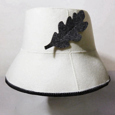 Vaporarium Hat Russian Banya Cap Sauna Banya Hat Protect Your Hair Felt Sauna Hat Russian Bath House Hat for Pool SPA Shower