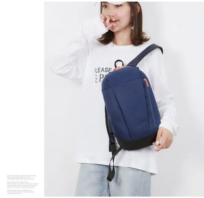 Mountaineering bag large capacity simple all-matching, fashionable, lightweight travel backpack, water splash resistant backpack