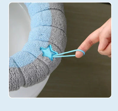 Winter toilet seat cushions bathroom toilet seat cushions handle thicker soft washers with toilet seat insulation accessories