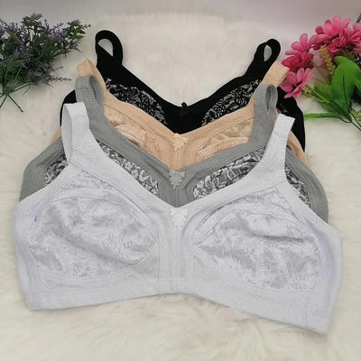 Classic Full Coverage Bra for women lace embroidery