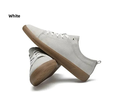 Summer New Fashion Casual Leather Shoes Lace-up Comfortable Men's Oxford Shoes Outdoor Soft Dress Shoes Non-slip Sports Shoes