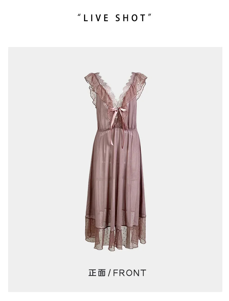 Women's Sexy Lingerie Nightgown Sleepwear