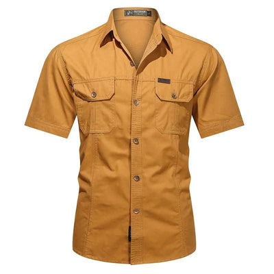 Men's thin short sleeved shirts Summer