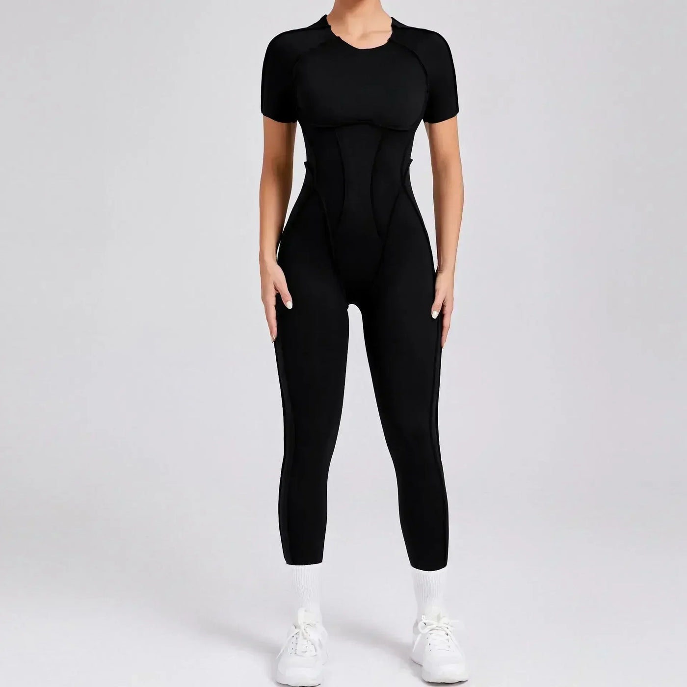 Seamless Yoga Jumpsuits Sports Fitness Hip-lifting