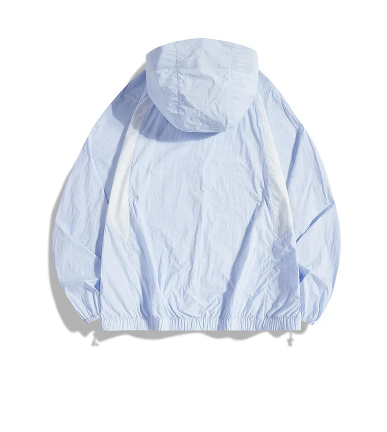 Summer Sun Jackets Men's Outdoor Cycling Clothing Quick Dry UV Skin Coat Women Sports Sun Protection Hiking Camping Windbreaker