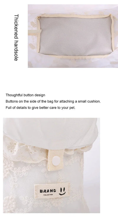 Pet Carrier Bag for Cat Small Dog Backpack Travel Car Seat Transport Moving Puppy  Women Animals Box Supplies Accessories