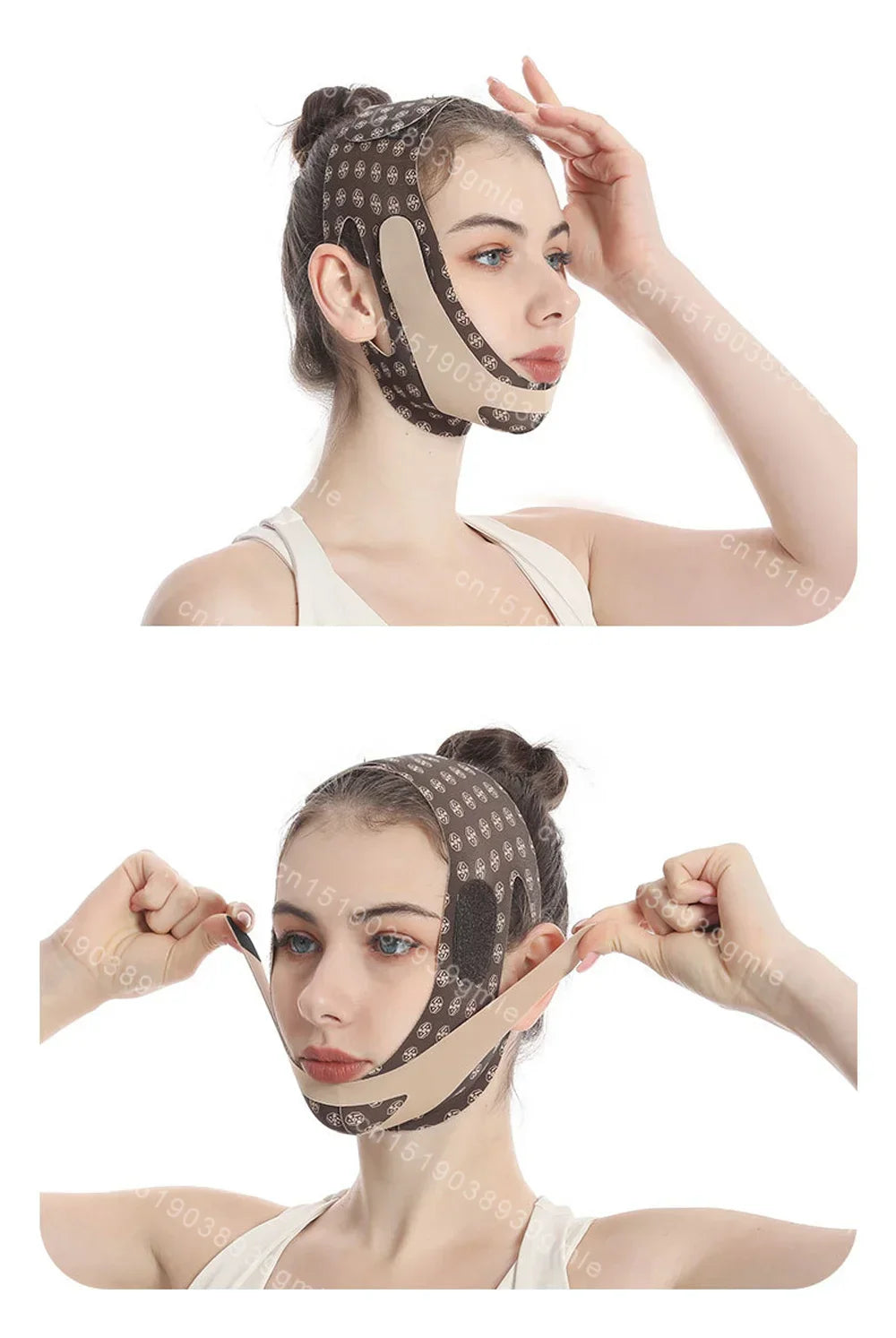 Women Face Slimming Bandage Face Lifting Belt V Line Shaper Cheek Chin Lift UP Strap Anti Wrinkle Band Beauty Facial Care Tools