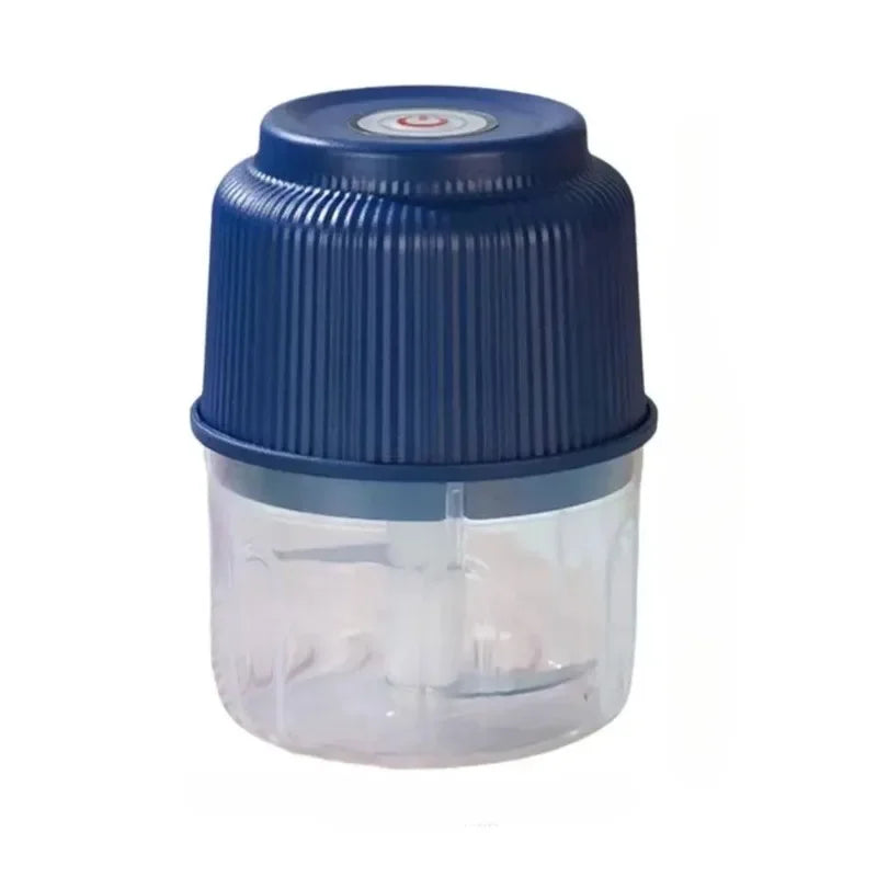 Food Chopper, Electric Mini Vegetable Chopper, USB Rechargeable Garlic Grinder, Portable Processor For Food Kitchen Blenders