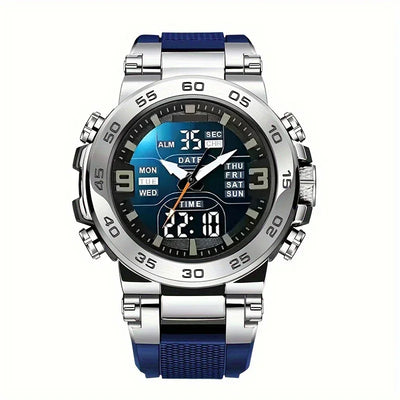 High-End Sports Watch for Teens - Multifunctional, Luminous Alarm, Digital Display,Battery Operated, Digital Movement Watch