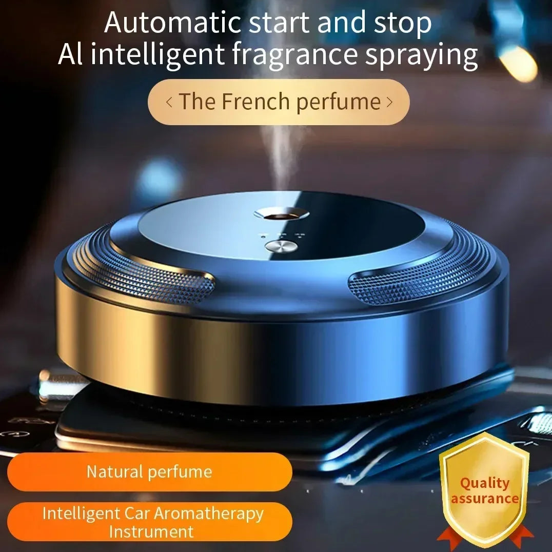 Car Fragrance Diffuser For Home Office Essential Oil Diffuser Car Air Freshener Battery Operated Scent Air Machine Accessories