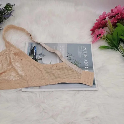 Classic Full Coverage Bra for women lace embroidery