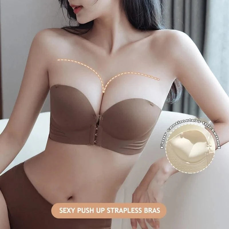 Front Closure Traceless Bras For Women