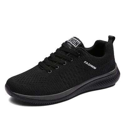 Athletic Shoes for Men Shoes Sneakers Black Casual Comfortable Knit Sneakers Breathable Athletic Running Walking Gym Shoes Men