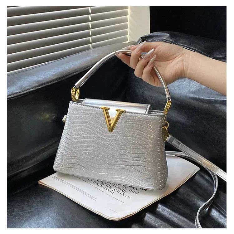 2025 new high-sense women’s designer handbag - feminine versatile large capacity for work & crossbody