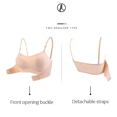 Strapless Bra for Woman Invisible for Wedding