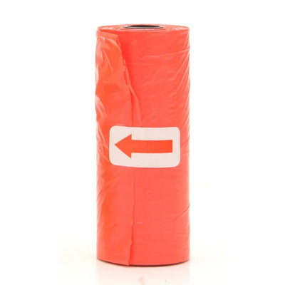 1200pcs Random Color Cartoon Paw Graphic Dog Poop Bags Pet Poop Bags Leak-Proof Dog Waste Bags For Pet Supplies