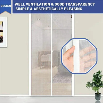 Anti Mosquito Fly Curtains For Doors Screen Magnetic Mosquito Net Door Window Automatic Closing Mesh For Kitchen Living Room