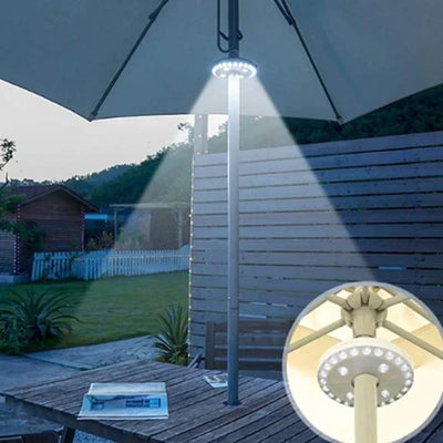 1PC Led Super Bright Patio LED Umbrella Light Outdoor Portable Camping Tent Light Lamp With Hook Garden Lantern Dropshipping