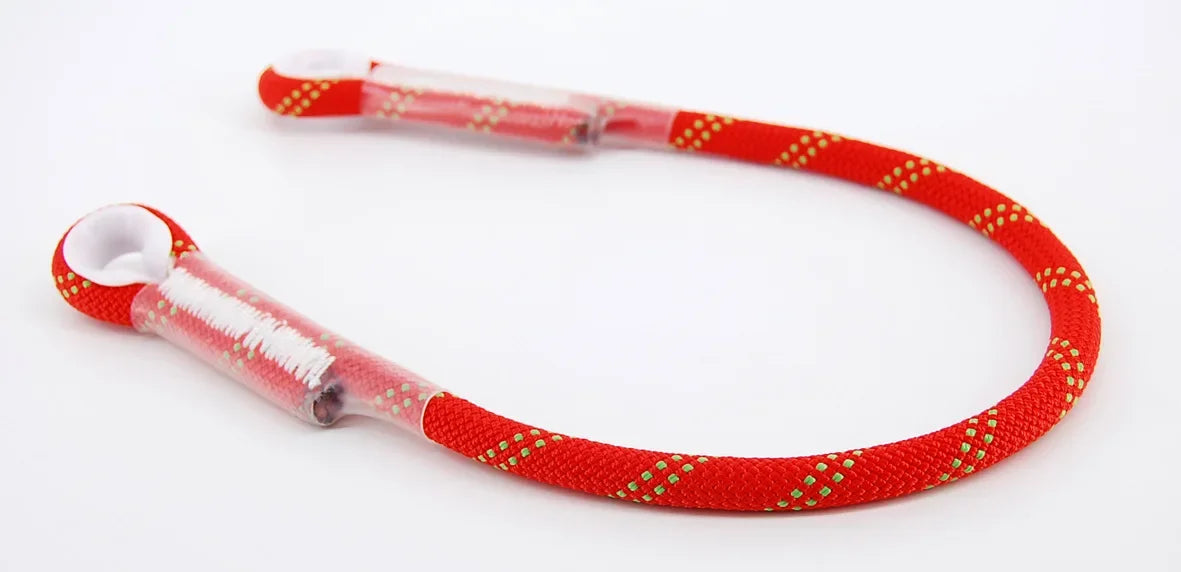 Outdoor Rock Climbing Lanyard 10.5mm Static Rope 20kN Protective Eye-to-eye Pre-Sewn Cord Loop Sling Mountaineering Equipment