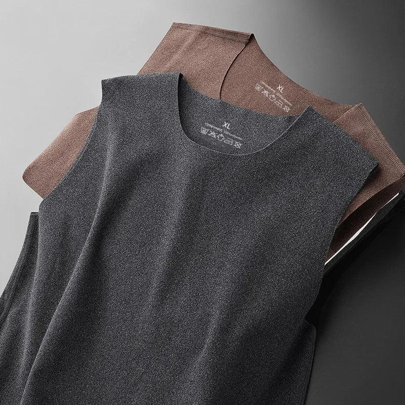 Men's shapewear tight fitting vest underwear seamless waist training vest abdominal control weight loss shapewear