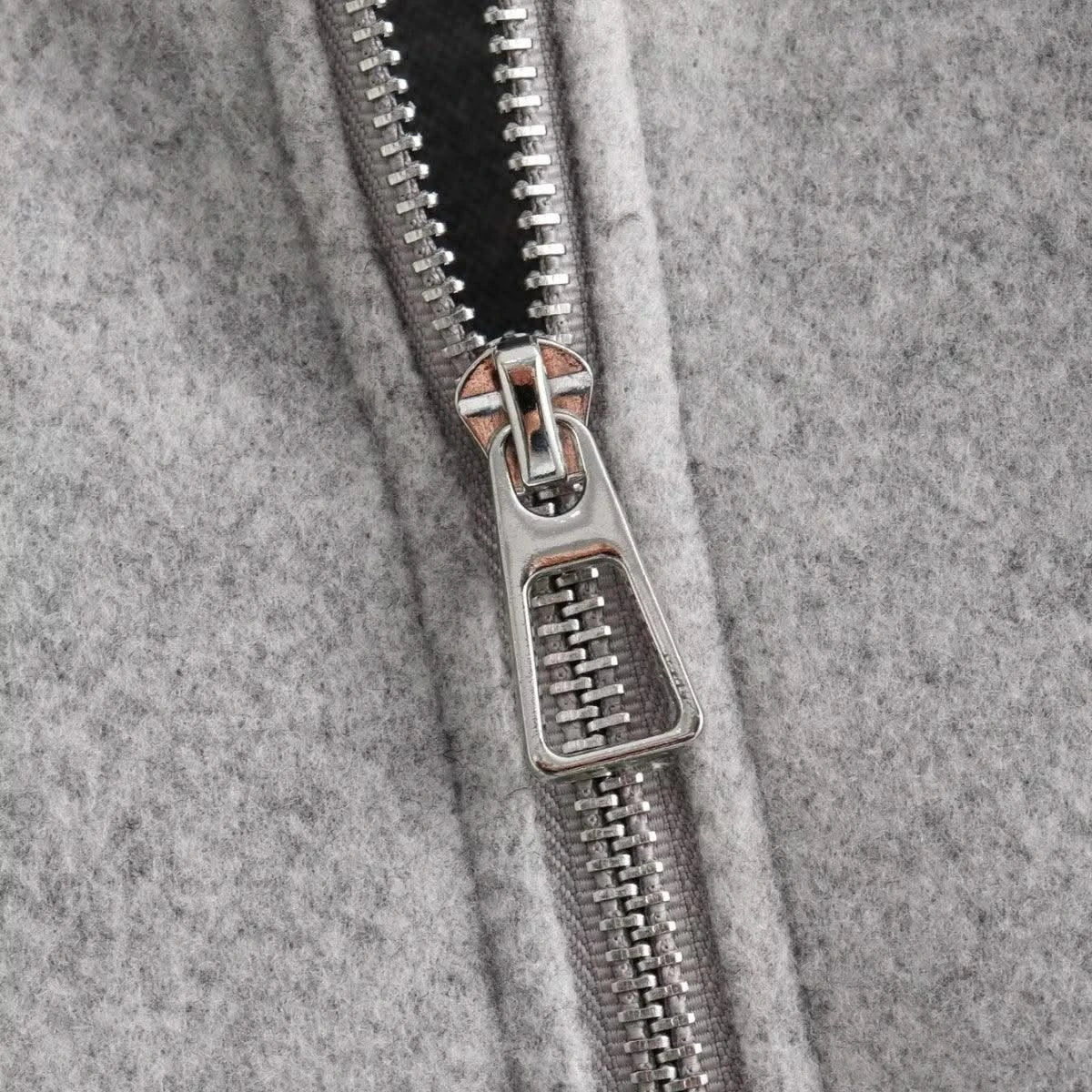 Women's Soft Bomber Jacket High Collar Long Sleeve Zipper Front Pocket