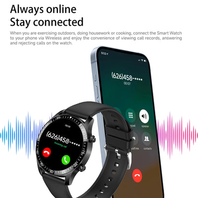 New Smart Watch 2025 1.5-inch Display Screen Bluetooth Calling Multiple Sports Modes For Android&IOS Men Women Smartwatch