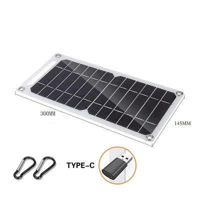 40W portable solar panel with USB interface design and 5V output solar power bank suitable for various outdoor activities