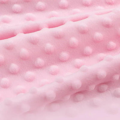 3D Velvet Fabric Short Fleece Autumn and Winter Warm Comfort Blanket Bedding Baby Handmade DIY by Half Meter