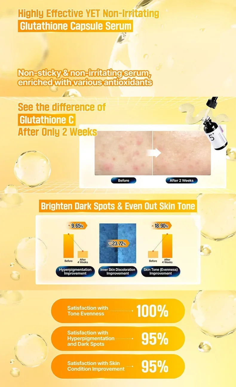 5+ Vitamin Concentrated Serum Vitamin Concentrated Serum Anti-Wrinkle Moisturizing Serum Serum Facial Skin Care Products 50ml