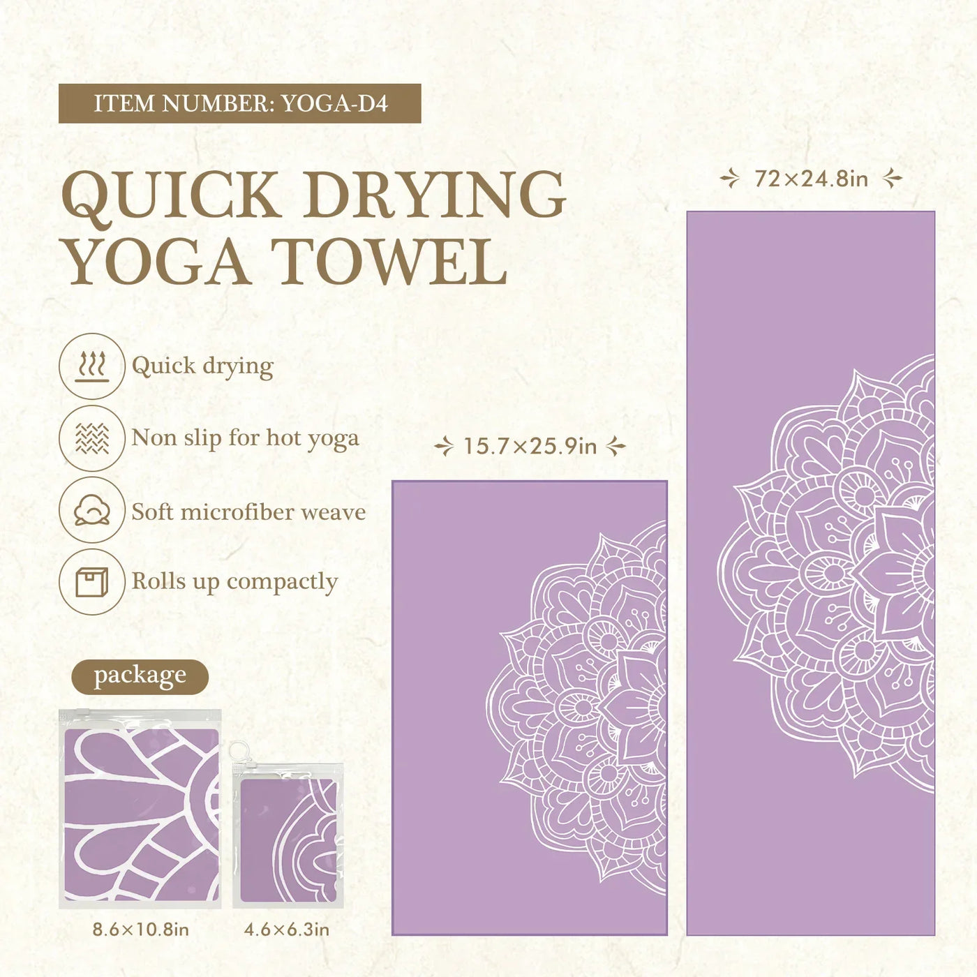 Eco-Friendly Yoga Mat Cover - Anti-Slip, Odor-Resistant, Lightweight, for Travel & Home Workouts - 필라테스 (Pilates)