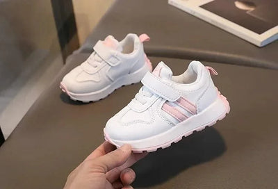 Children's Sports Shoes Toddler Breathable Non Slip Comfort Sneakers Lightweight Hook and Loop Soft Sole Running Casual Shoes