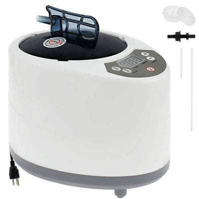 New 3L Sauna Steamer Machine 1000W US Steam Pot Generator with Protection Large Capacity Sauna Steamer for Bath Tub Sauna Room