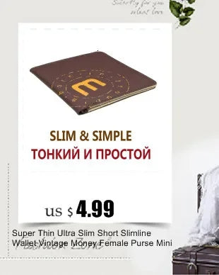 2023 Minimalist Slim Nylon Wallet For Men Women Slimline Ultra Thin Mini Small Male Female Zipper Coin Purse Compact Money Bag