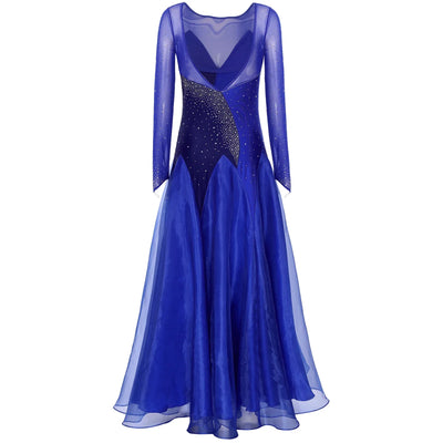 Waltz Ballroom Competition Dress Women Evening Gowns Concert Outifts Modern Tango Standard Dance Performance Stage Costume