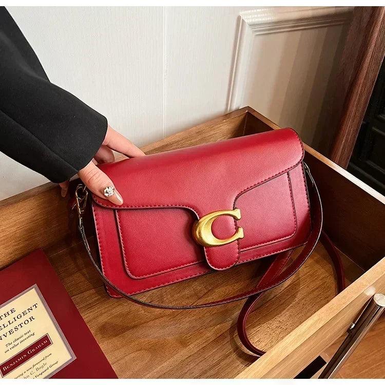 Luxury - grade 2025 women’s exclusive small square shoulder bag - solid - color aesthetic niche - style design& daily