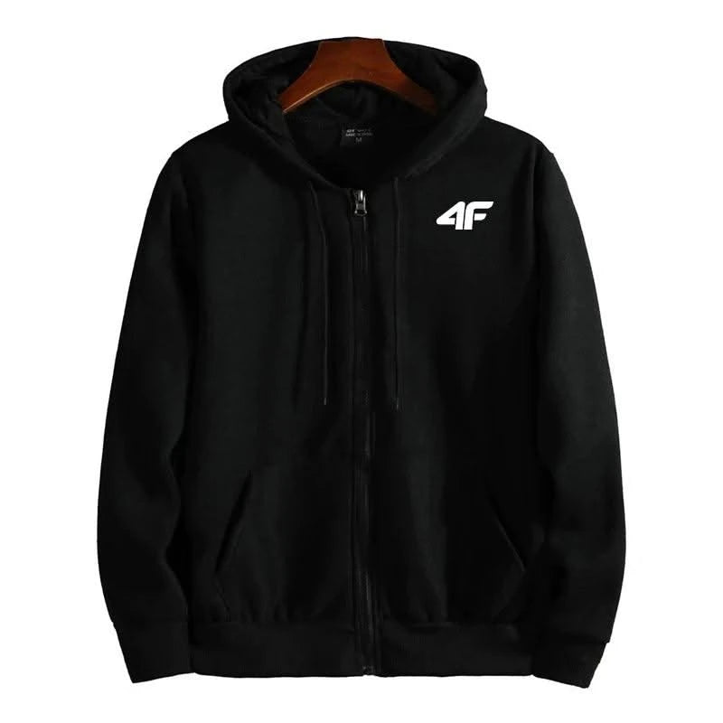 Womens Zipper Cardigan Hooded Sweatshirt Printing Outfits Fashion Hot sale Casual Jogging Top Clothing Lady Versatile Sport Coat