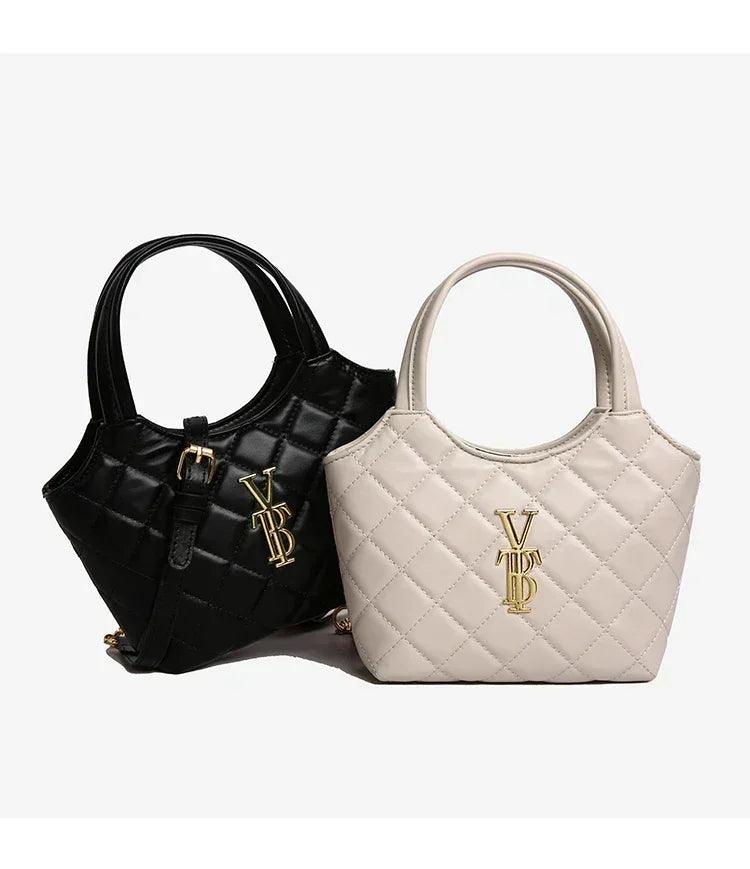 Elegant handbag for women leather material popular classic shoulder strap by famous designer luxury brand durable
