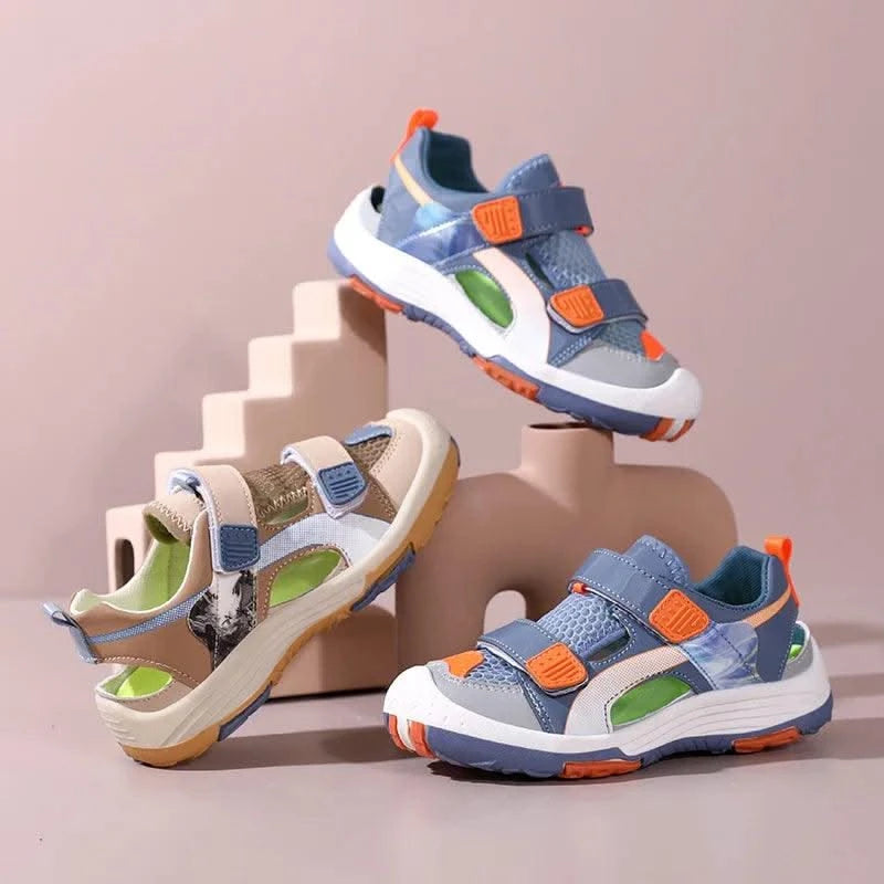 Designer Non-slip Sneaker Shoes For Boys | Summer Shoes For Children | Sports | Casual Flat Shoes