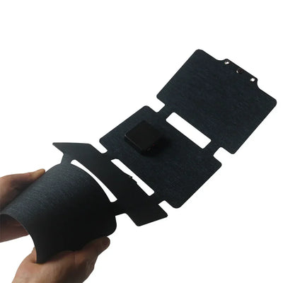 Ultra-Light Portable 25W ETFE Flexible Foldable Solar Panel Charger for Outdoor Power Bank Phone Camping Hiking Travel Charging