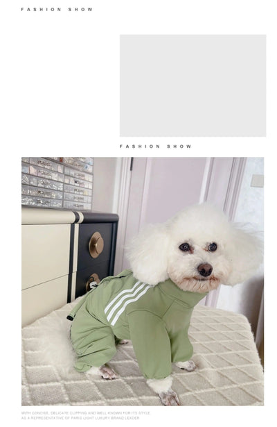 Summer Pet Dog Clothes Outdoor Thin Sunscreen Clothing Four Feets Jumpsuits For Small Medium Dog Yorkshire Puppy Clothing Romper