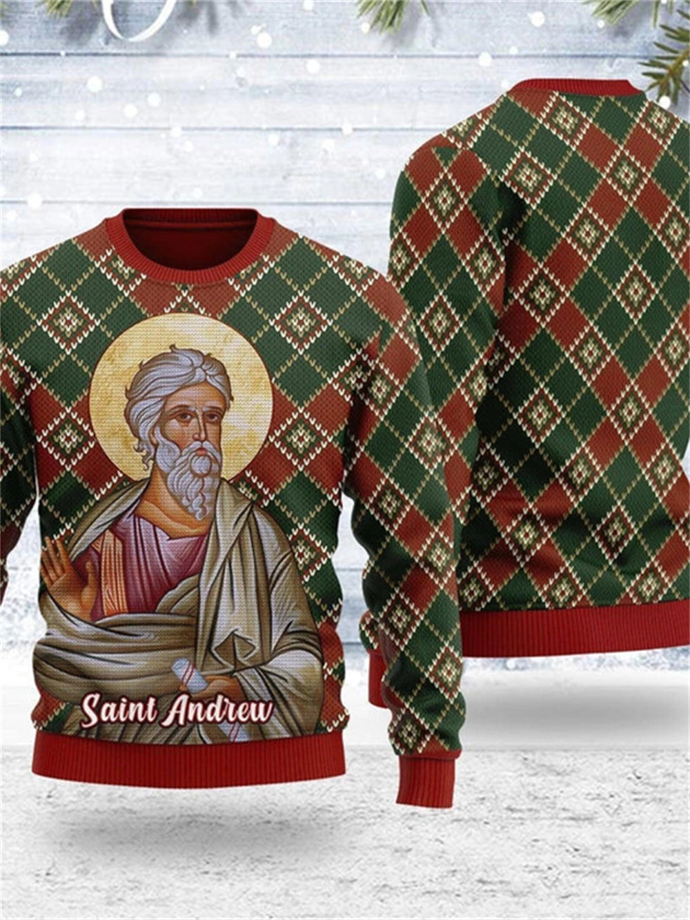 Men Women ugly christmas Sweatshirt Jesus Sweater 3D Printed the Orthodox graphic Sweaters Tops new unisex clothing dropshipping