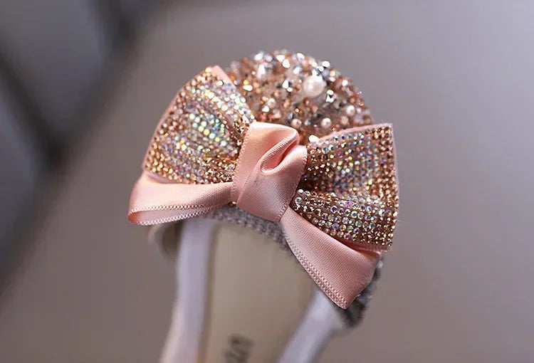 Sandals Toddler Girl Childrens Shoes Pearl Rhinestones Shining Kids Shoes Baby Girls Shoes Girls Thong Sandals