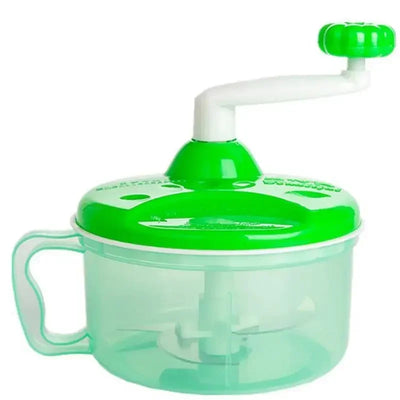 Multi-function Manual Food Processor, Meat Grinder, Mincer, Vegetable Chopper, Shredder Cutter, Garlic Mixer, Blenderd Chopper