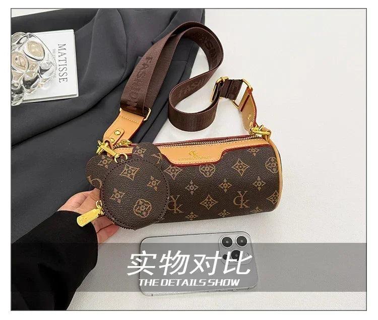 Famous designer popular classic elegant handbags leather ladies crossbody shoulder bag versatile and chic for evening