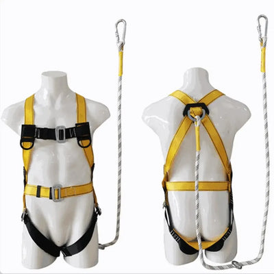 Aerial Work Safety Belt Full Body Five Point Harness Safety Rope for Outdoor Climbing Training Construction Protection Equipment