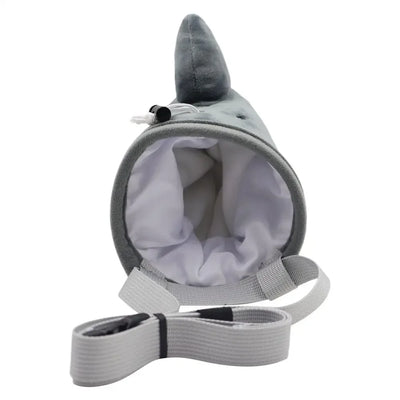 Shark Chalk Bag for Rock Climbing Animal Bouldering Chalk Bag Rock Climbers Gyming Sports Chalk Pouch for Weight Lifting Gym